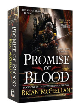 英文原版 Promise of Blood 火药魔法师#1 血之承诺 英文版 进口英语原版书籍