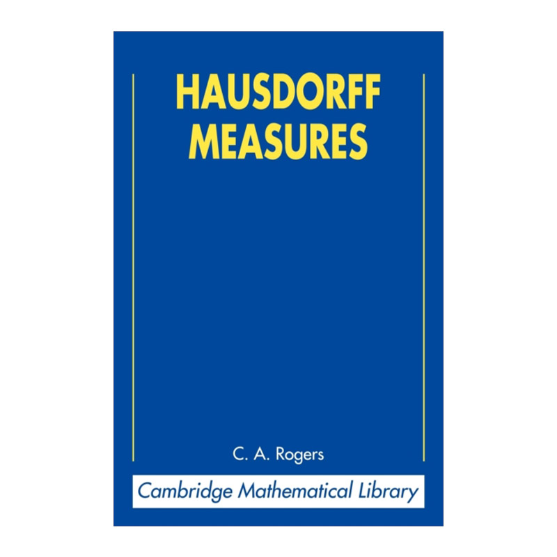 豪斯多夫测度  英文原版 Hausdorff Measures 剑桥数学图书馆系列 英文版 进口英语原版书籍