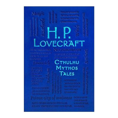 英文原版 H. P. Lovecraft Cthulhu Mythos Tales 克苏鲁神话故事 第2版 软精装皮质封面词云经典 英文版 进口英语原版书籍