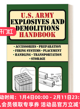 美国陆军 英文原版 U.S. Army Explosives and Demolitions Handbook 炸药爆破指南 英文版 进口英语原版书籍