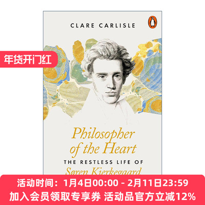 英文原版 Philosopher of the Heart 心灵哲学家 克尔凯郭尔不安的一生 英文版 进口英语原版书籍