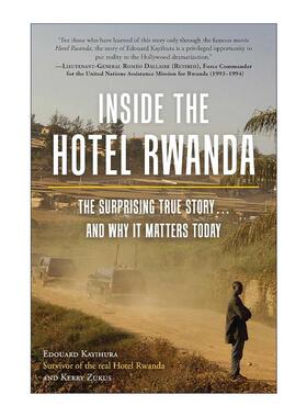 英文原版 Inside the Hotel Rwanda 走进卢旺达酒店 令人震惊的真实故事以及它为何对今天仍很重要 英文版 进口英语原版书籍