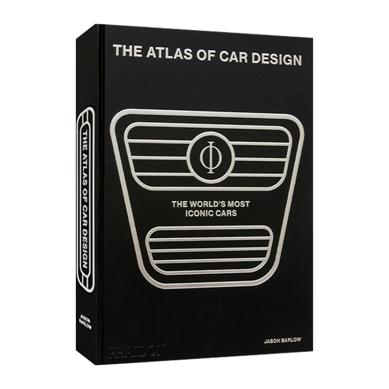 世界汽车名录  英文原版 The Atlas of Car Design 超过650个汽车设计 黑玛瑙版 精装 英文版 进口英语原版书籍