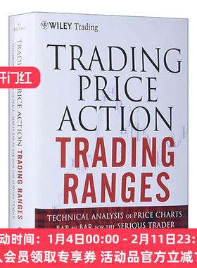 英文原版 Trading Price Action Trading Ranges 价格行为交易系统之区间分析 精装 高级波段技术分析 英文版 进口英语原版书籍