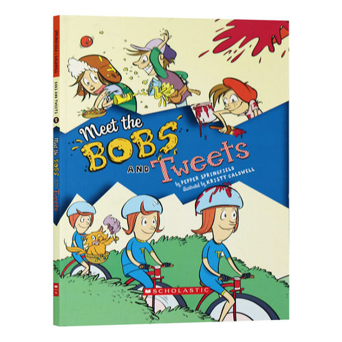 童子军夏令营1 英文原版绘本 Meet the Bobs and Tweets 1 儿童英语章节书 故事书 Scholastic 英文版进口原版英语书籍