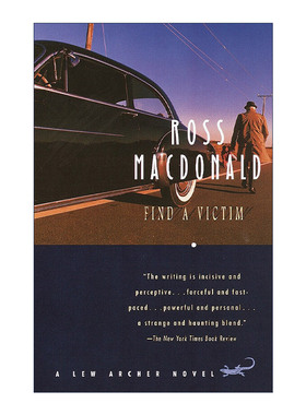 寻找受害者 英文原版 Find a Victim (Lew Archer Series 05) 移动飞靶作者 英国金匕首奖得主Ross Macdonald 英文版 进口英语原版