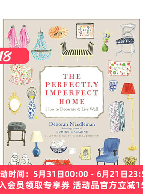 十分不完美的家  英文原版 The Perfectly Imperfect Home 建筑家居室内装饰设计技巧指南 精装 英文版 进口英语原版书籍