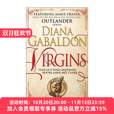 英文原版 Virgins 异乡人7 戴安娜·加瓦尔东 古战场传奇原著小说 精装 英文版 进口英语原版书籍