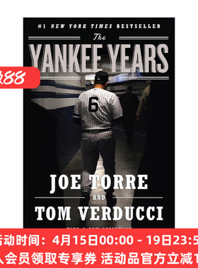 英文原版 The Yankee Years 纽约洋基队时代 棒球运动历史传记 Joe Torre 英文版 进口英语原版书籍