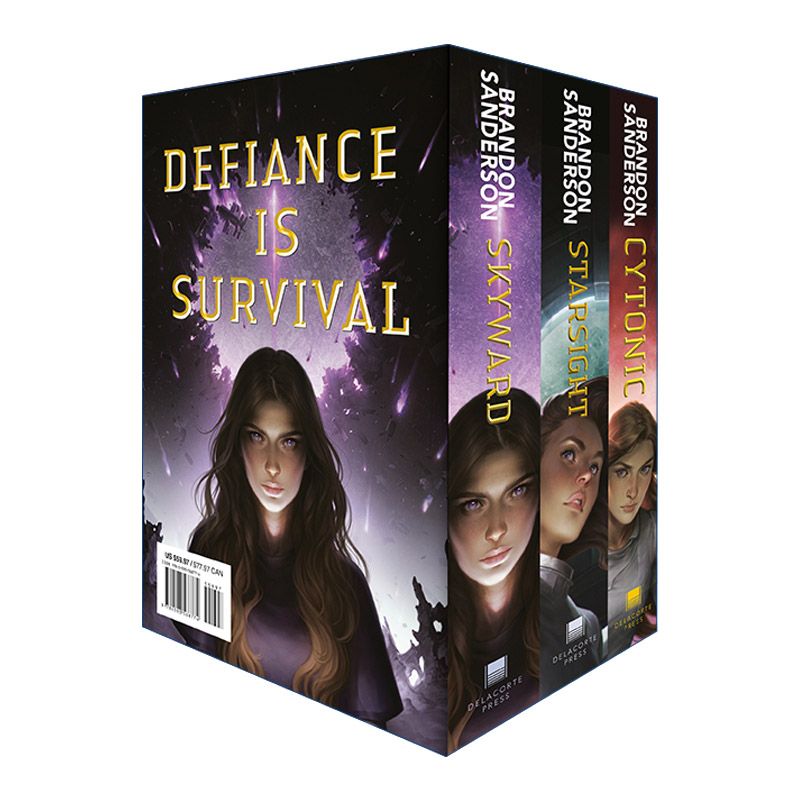 天防者系列  英文原版 Skyward 3C Boxed Set 3册精装盒装套装 青少年科幻小说 审判者传奇作者Brandon Sanderson 英文版 进口书籍