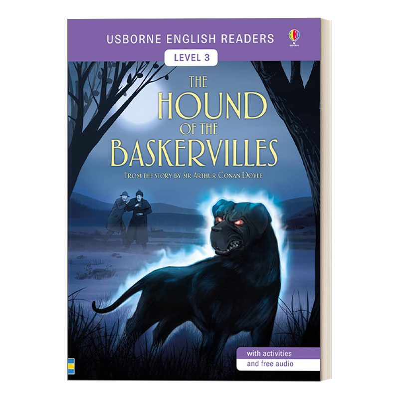 英文原版 English Readers Level 3 The Hound of the Baskervilles 分级阅读3 巴斯克维尔猎犬 英文版 进口英语原版书籍