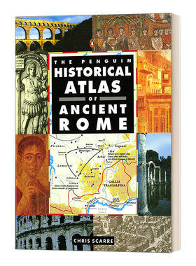 英文原版 The Penguin Historical Atlas of Ancient Rome 古罗马企鹅历史地图集 英文版 进口英语原版书籍