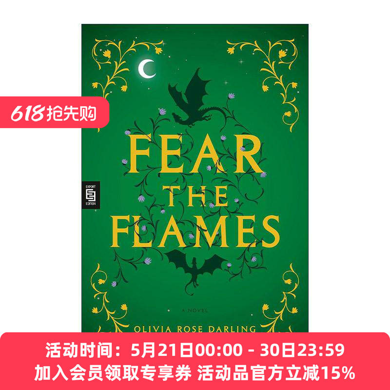 英文原版 Fear the Flames 恐惧火焰 奇幻冒险小说 Olivia Rose Darling 英文版 进口英语原版书籍