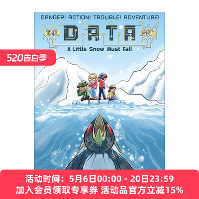 英文原版 A Little Snow Must Fall 科学小组11 科学冒险章节书 英文版 进口英语原版书籍