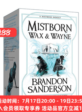英文原版 Mistborn Quartet Boxed Set 迷雾之子第二纪元4册套装 奇幻小说 雨果奖得主布兰登桑德森 Sanderson Brandon 英文版