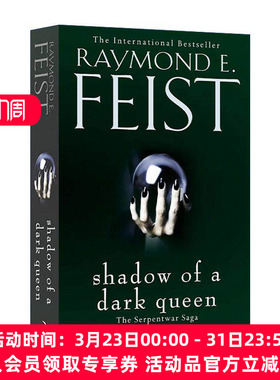 英文原版 Shadow of a Dark Queen 蛇人之战1 暗后之影 Raymond E. Feist奇幻小说 英文版 进口英语原版书籍