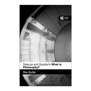 导读德勒兹与加塔利 英文原版 Deleuze and Guattari's 'What is Philosophy 什么是哲学 雷克斯 巴特勒 英文版 进口英语原版书籍