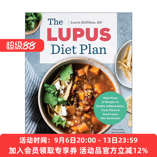 英文原版 The Lupus Diet Plan 狼疮权威饮食计划 膳食食谱 缓解炎症 Laura Rellihan 英文版 进口英语原版书籍
