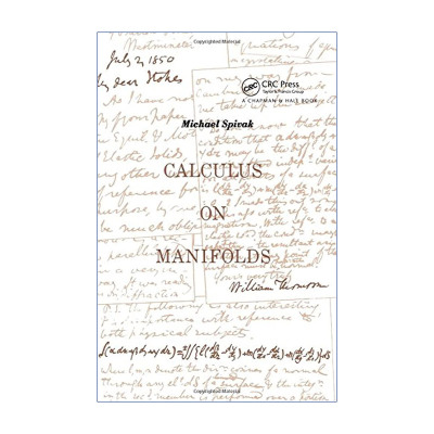 流形上的微积分  英文原版 Calculus On Manifolds 高等微积分中的一些经典定理的现代化处理 英文版 进口英语原版书籍
