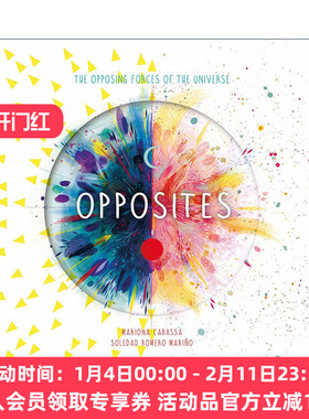 英文原版 Opposites 万物相对 揭示万物系列 儿童精装自然科普绘本 Soledad Romero Marino 英文版 进口英语原版书籍