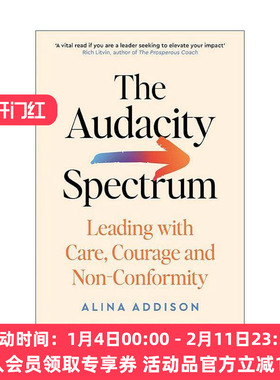 英文原版 The Audacity Spectrum 无畏领导 大胆领导的基本原则 英文版 进口英语原版书籍