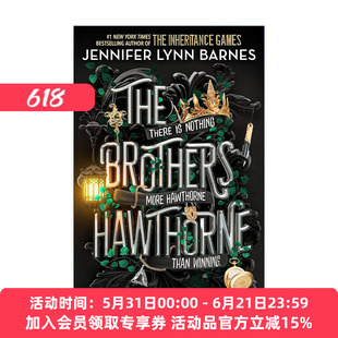 英文原版 The Brothers Hawthorne 霍桑兄弟 遗产游戏4 Jennifer Lynn Barnes畅销悬疑系列 英文版 进口英语原版书籍