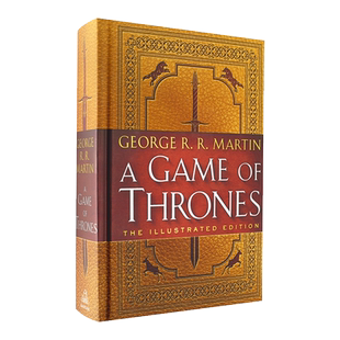冰与火之歌 权力的游戏1 英文原版 A Game of Thrones The Illustrated Edition 精装插图版 20周年纪念版 英文版 进口英语书籍