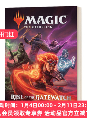 万智牌 竞技场游戏艺术 英文原版 Magic The Gathering: Rise Of The Gatewatch 精装 英文版 进口英语原版书籍