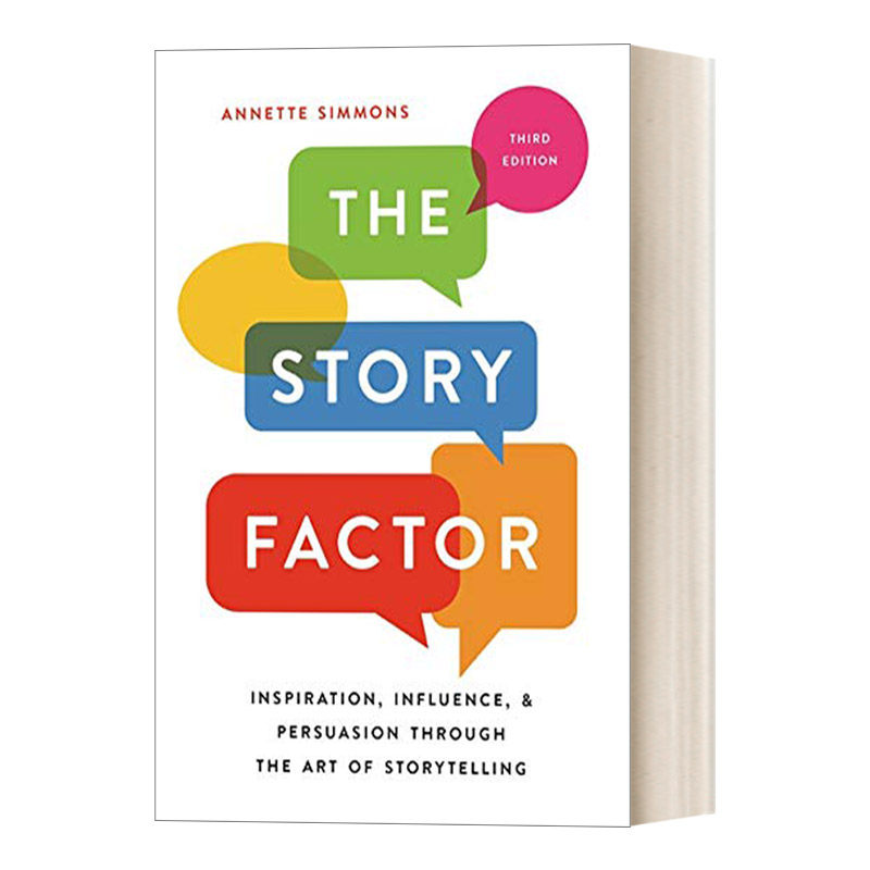 英文原版 The Story Factor 说故事的力量 激励、影响与说服的工具 英文版 进口英语原版书籍