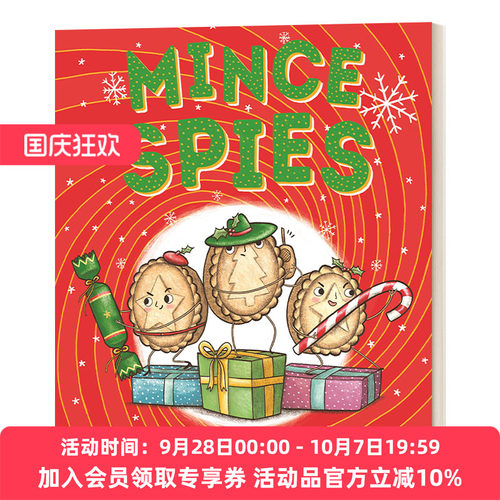 馅饼间谍 英文原版 Mince Spies 马克?斯佩林绘本 英文版 进口英语原版书籍