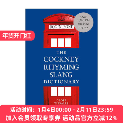 英文原版 The Cockney Rhyming Slang Dictionary 伦敦押韵俚语词典 英文版 进口英语原版书籍
