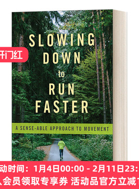 英文原版 Slowing Down to Run Faster 慢下来跑得更快 一种合理的运动方法 英文版 进口英语原版书籍