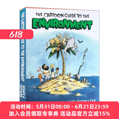 英文原版 Cartoon Guide to the Environment 科学漫画系列 环境科学 爆笑科学漫画 英文版 进口英语原版书籍