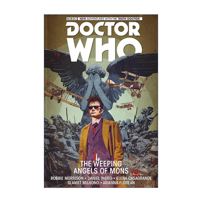 英文原版 Doctor Who The Tenth Doctor Vol.2 The Weeping Angels of Mons神秘博士漫画第十任博士系列卷二哭泣天使进口英语书籍