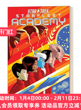 英文原版 Star Trek Starfleet Academy 星际迷航 星际舰队学院 Mike Johnson 英文版 进口英语原版书籍