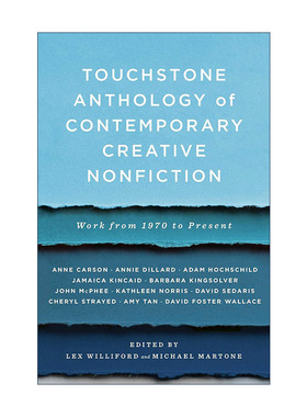 英文原版 Anthology of Contemporary Creative Nonfiction Touchstone1970至2007年非虚构创作选集 英文版 进口英语原版书籍