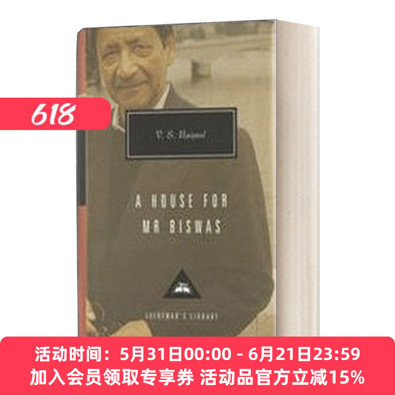 英文原版 A House For Mr Biswas 毕司沃斯先生的房子 V.S.奈保尔 Everyman精装版 英文版 进口英语原版书籍