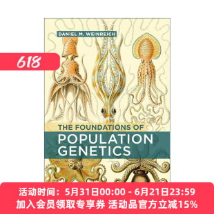 英文原版 The Foundations of Population Genetics The MIT Press 群体遗传学基础 种群遗传学 布朗大学生物学教授