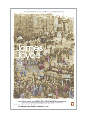尤利西斯 注释版 英文原版 Ulysses Annotated Students Edition 詹姆斯·乔伊斯 企鹅现代经典 英文版 进口英语原版书籍