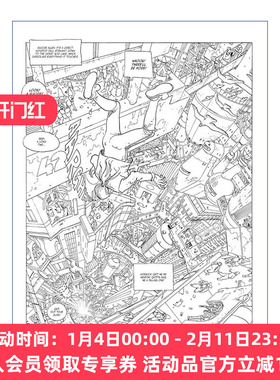 印加石  英文原版 The Incal Black & White Edition 精装黑白收藏版 佐杜洛夫斯基 法国漫画大师墨比斯 英文版 进口英语原版书籍