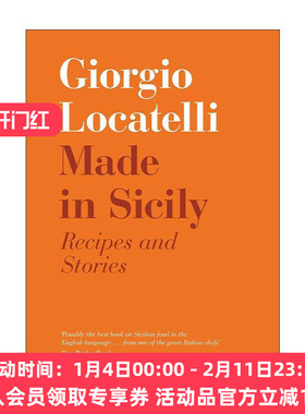 英文原版 Made in Sicily 产自西西里 南意美食食谱精装 米其林星级意大利名厨Giorgio Locatelli 英文版 进口英语原版书籍
