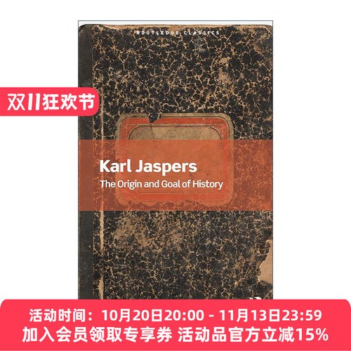 英文原版 The Origin and Goal of History 论历史的起源与目标与自由 Routledge Classics系列 英文版 进口英语原版书籍