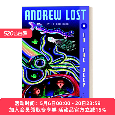 英文原版 In the Deep Andrew Lost #8 安德鲁不见了系列8 英文版 进口英语原版书籍