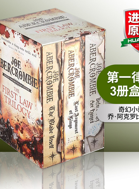 英文原版 The First Law Trilogy Boxed Set 第一律法3册盒装 奇幻小说 乔 阿克罗比 英文版 进口英语原版书籍