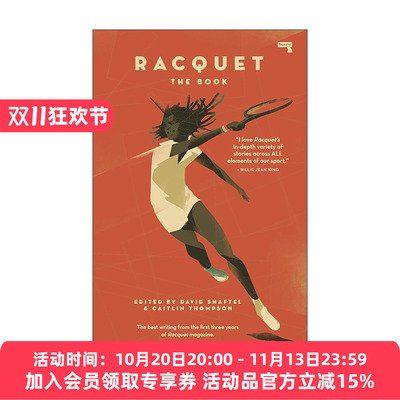 英文原版 Racquet 球拍 网球杂志联合创始人Caitlin Thompson 英文版 进口英语原版书籍