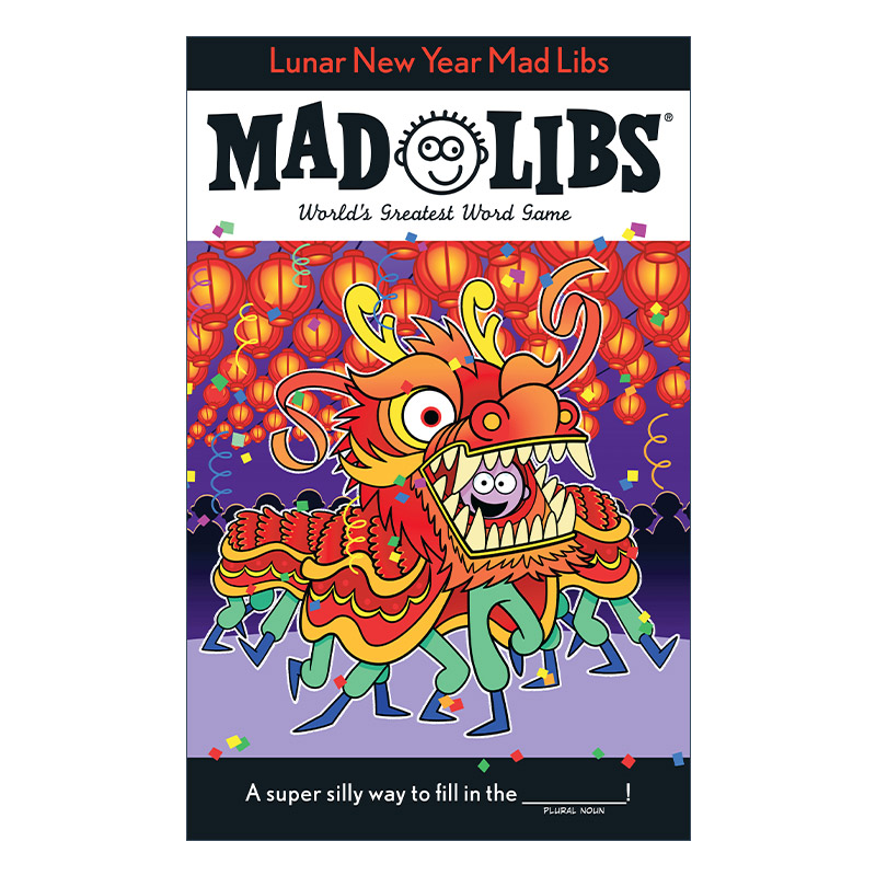 农历新年故事 英文原版 Lunar New Year Mad Libs 疯狂填词游戏 英文版 进口英语原版书籍