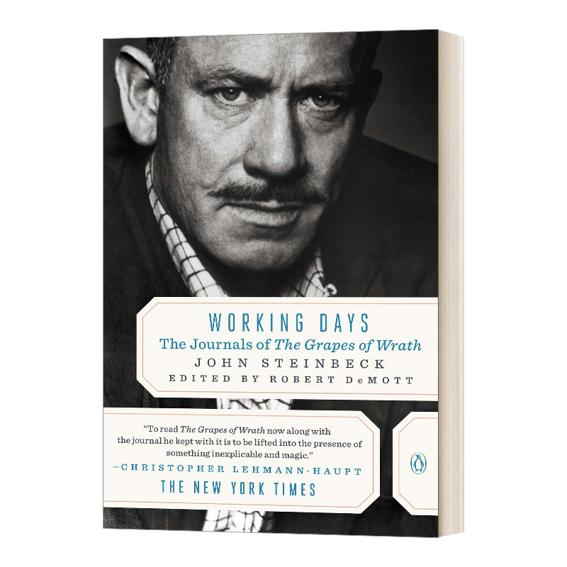 工作日 英文原版 Working Days The Journals of the Grapes Wrath 愤怒的葡萄期刊 英文版 进口英语原版书籍