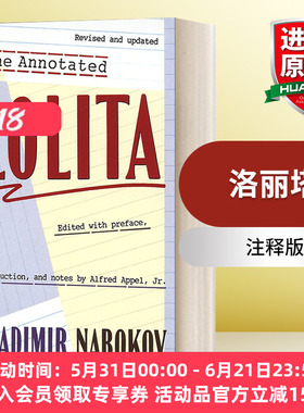 洛丽塔 注释版 英文原版小说 The Annotated Lolita Revised and Updated 英文版 进口英语原版书籍