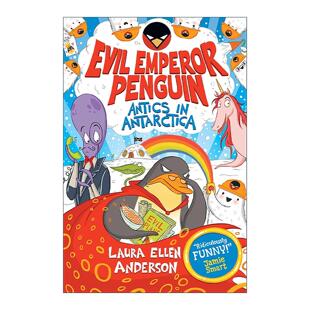 英文原版 Evil Emperor Penguin Antics in Antarctica 邪恶皇帝企鹅 南极闹剧 儿童漫画 英文版 进口英语原版书籍