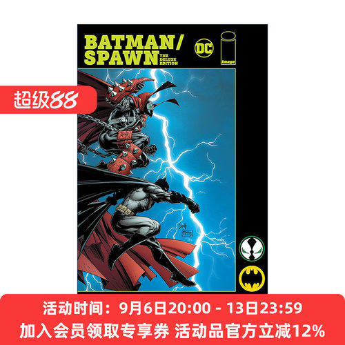 英文原版 Batman/Spawn The Deluxe Edition 蝙蝠侠再生侠联动 闪灵侠 DC漫画 精装豪华收藏版 Todd McFarlane 英文版 进口书籍